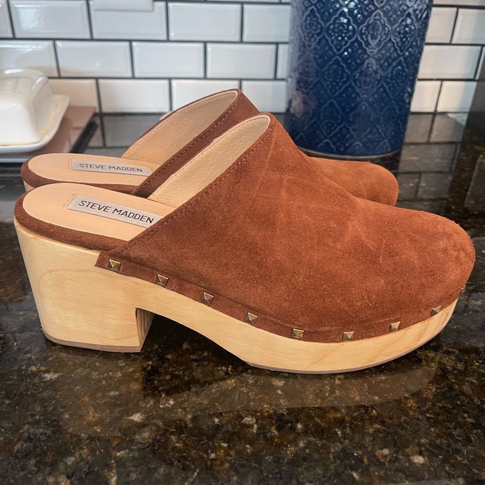 Steve Madden Heeled Clogs